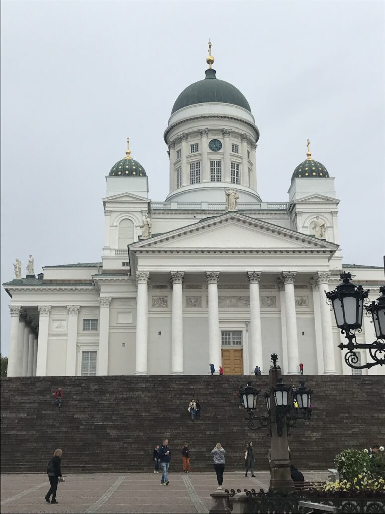 This is a picture of the Helsinki Cathedral.